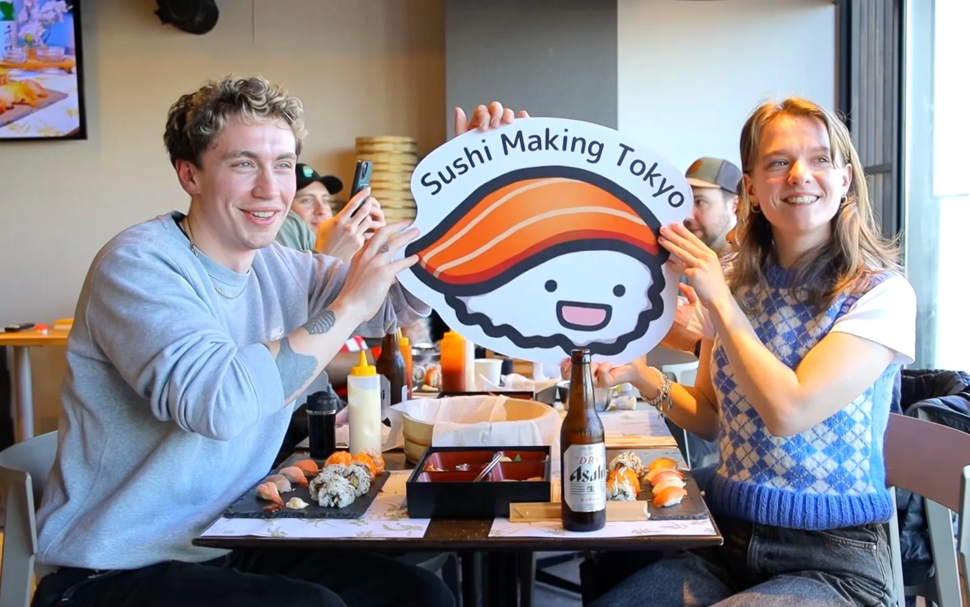 Hands-on sushi making experience in Tokyo